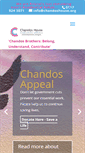 Mobile Screenshot of chandoshouse.org