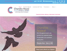 Tablet Screenshot of chandoshouse.org